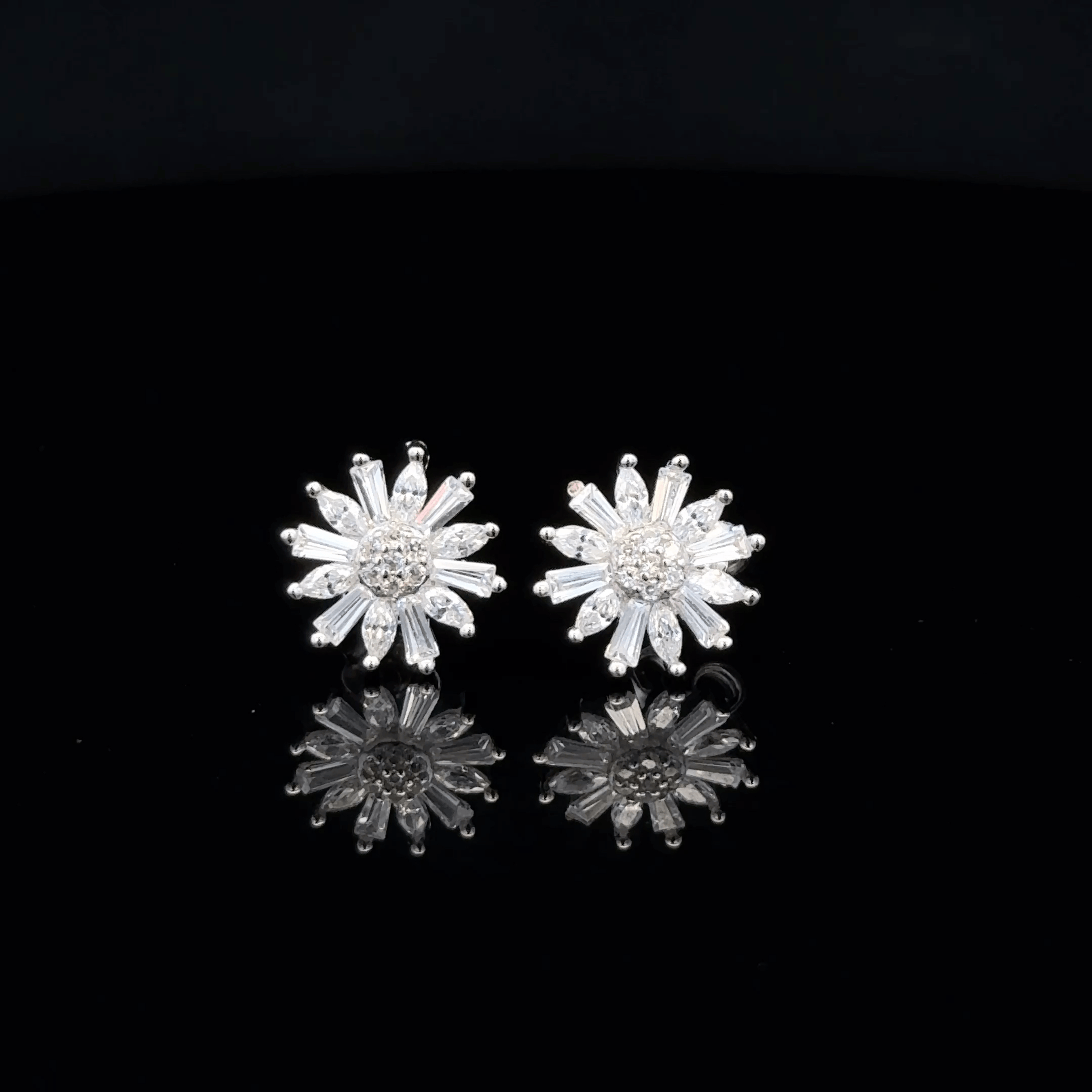Imperial Radiant Blooms earrings