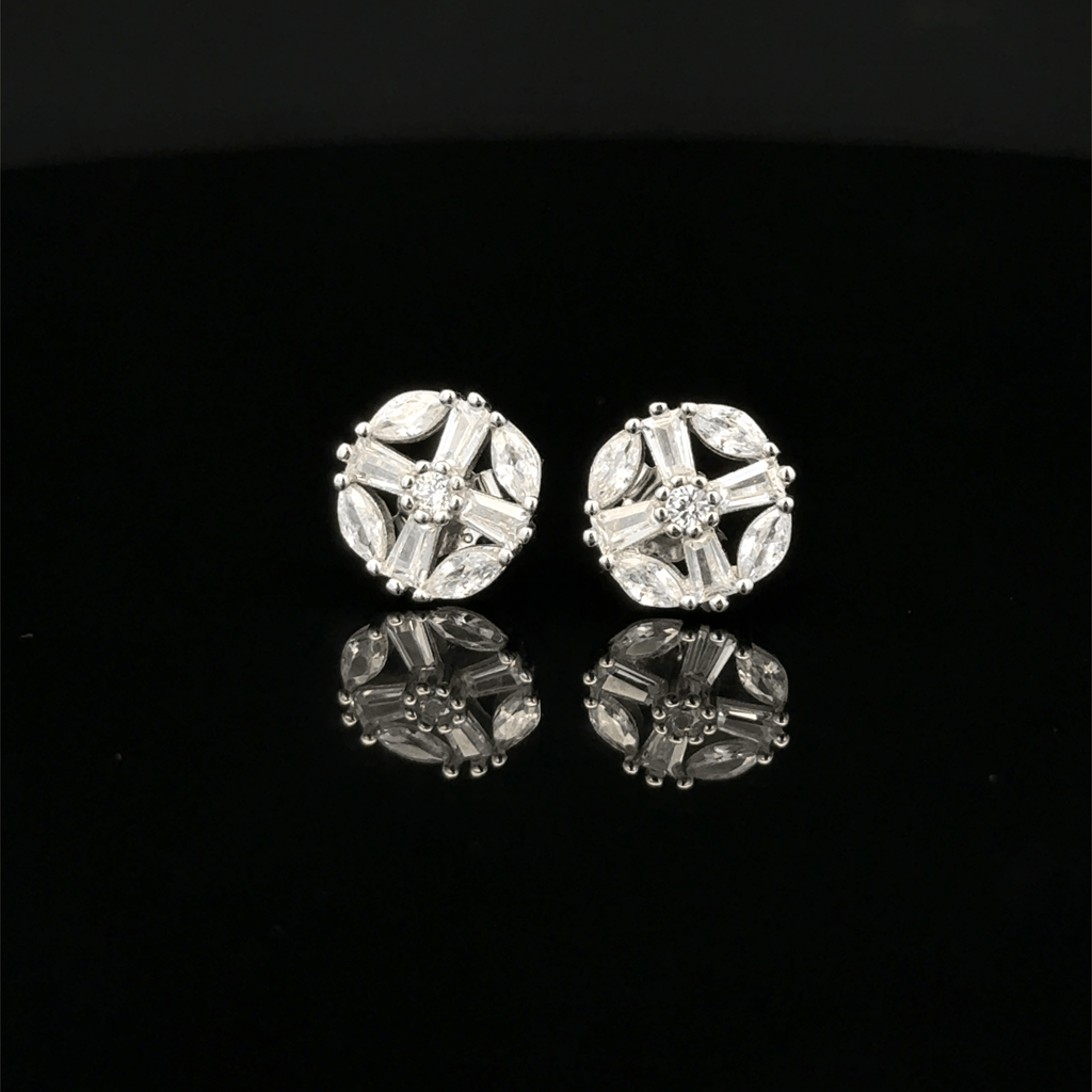 The Radiant Compass earrings