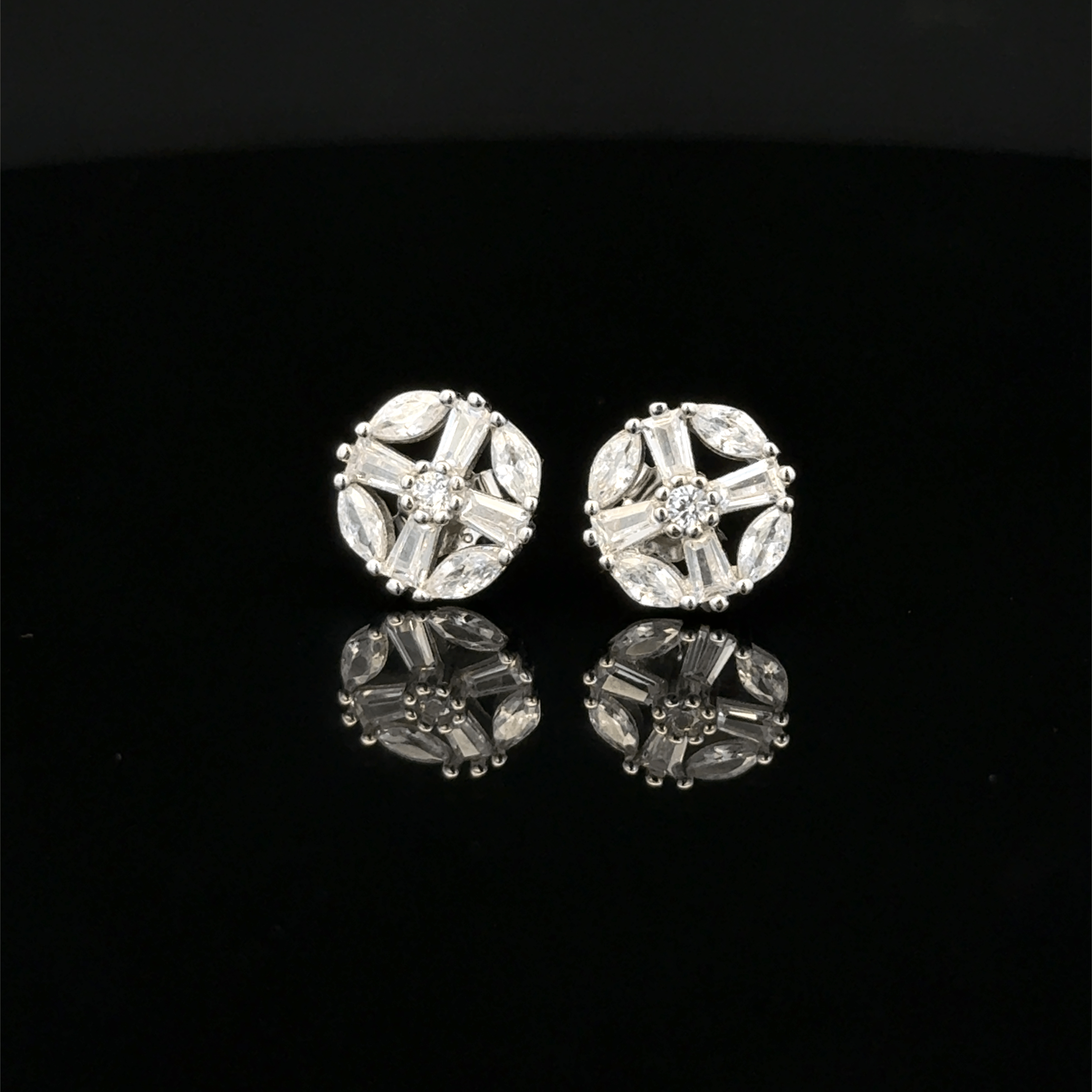 The Radiant Compass earrings
