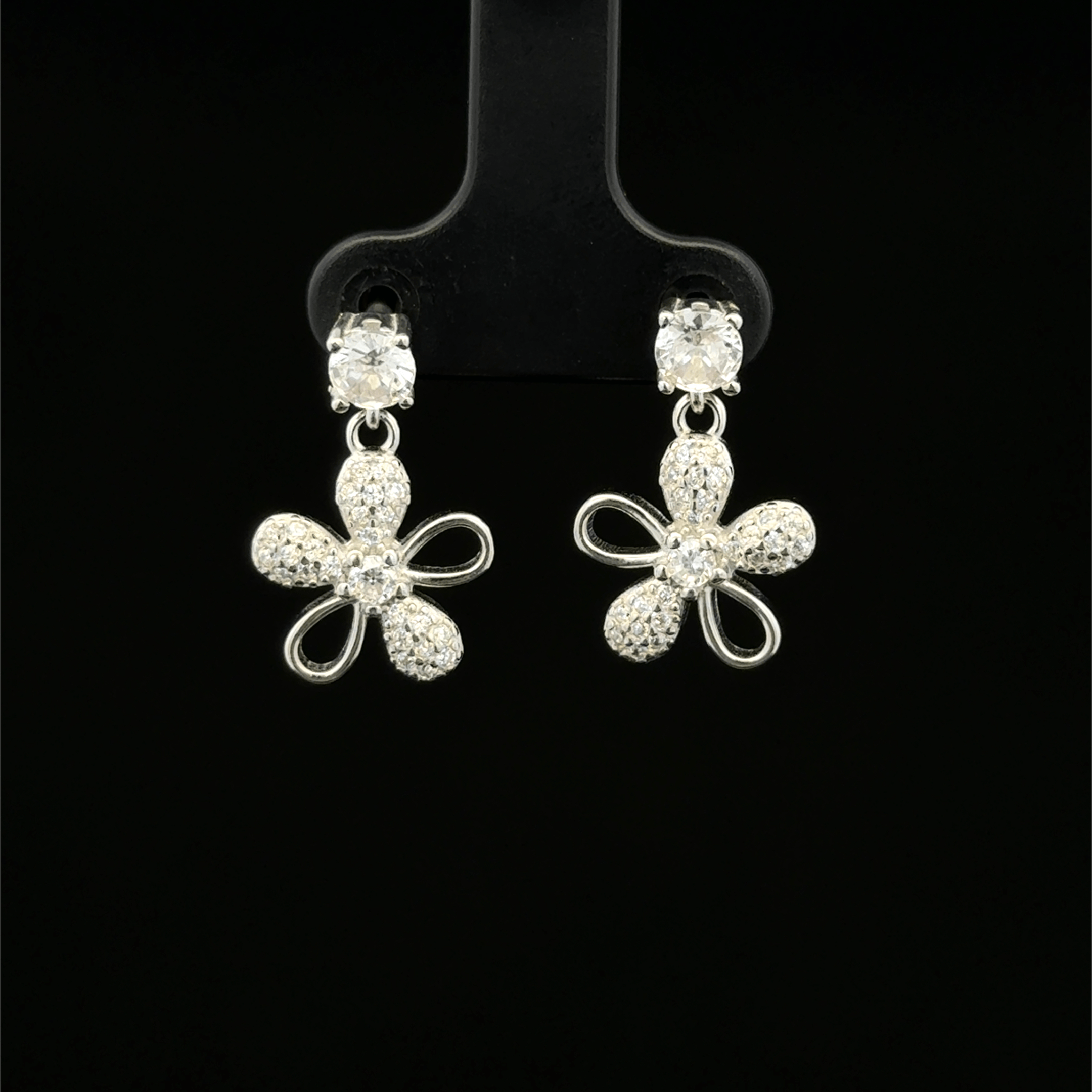 Flower Hanging Earrings