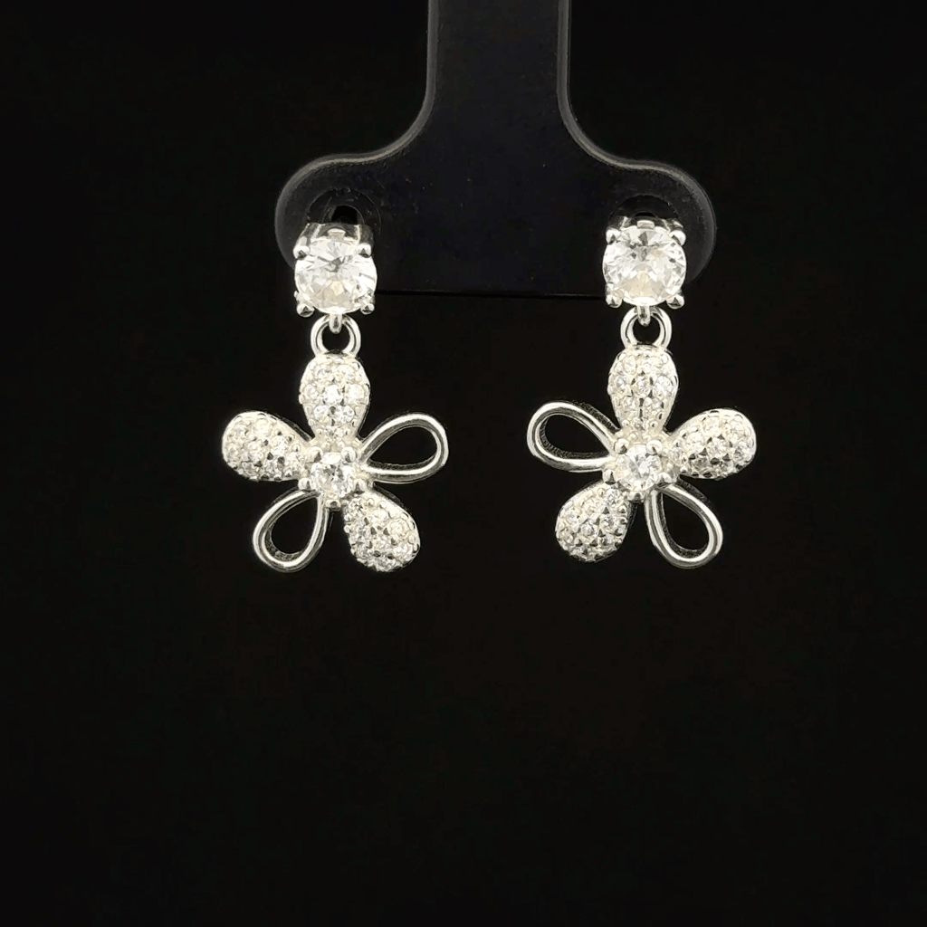 Flower Hanging Earrings