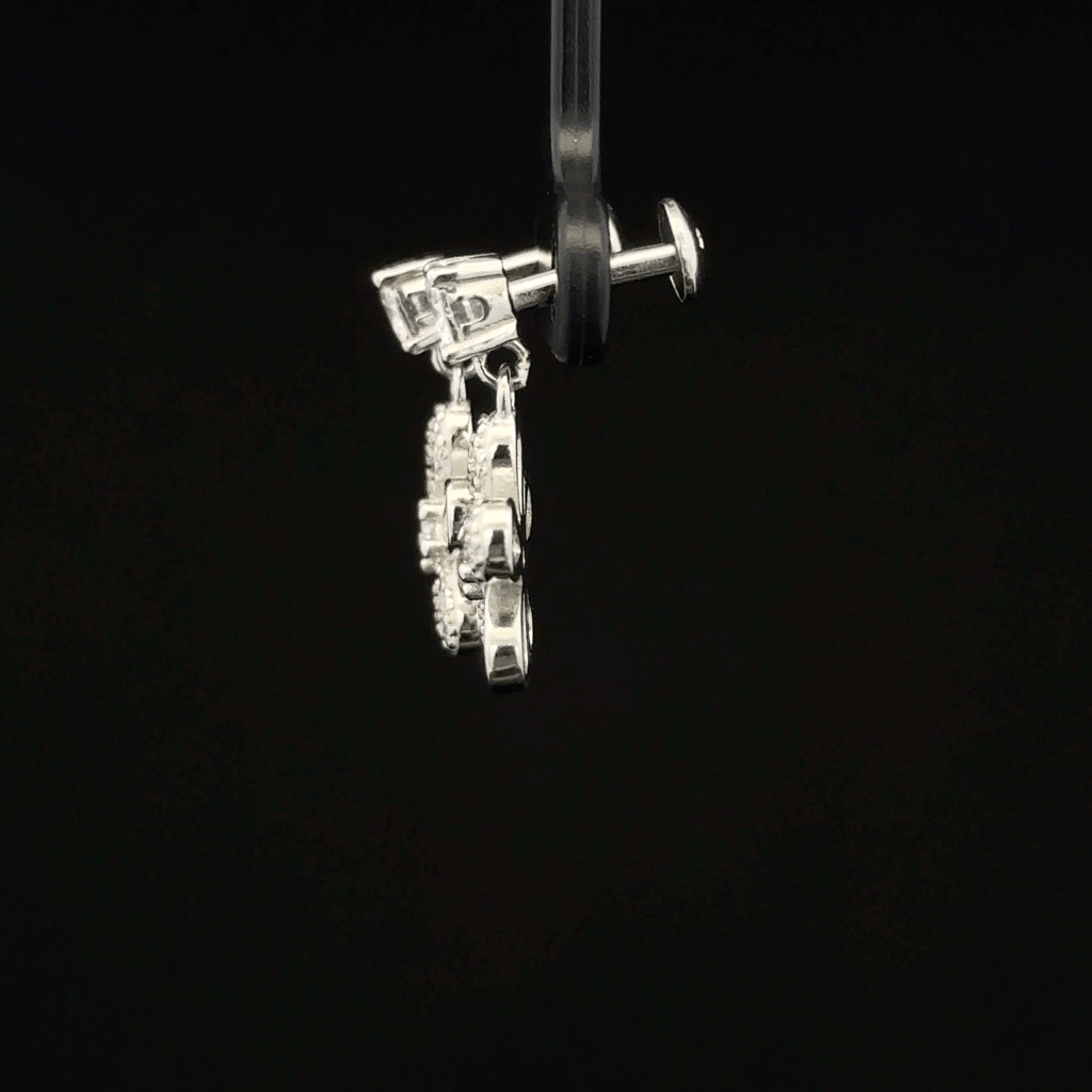 Flower Hanging Earrings