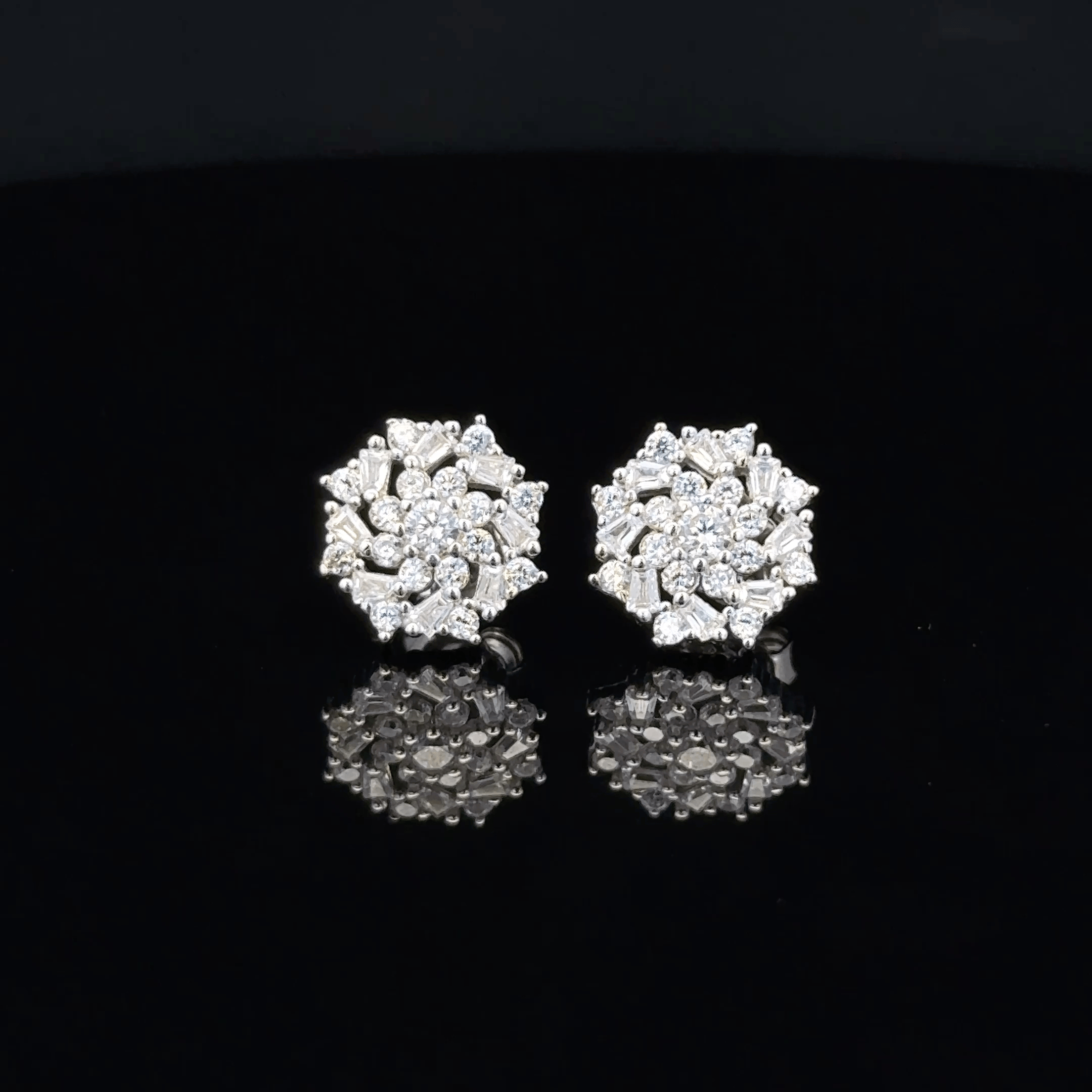 Pure Radiance Rounds earrings