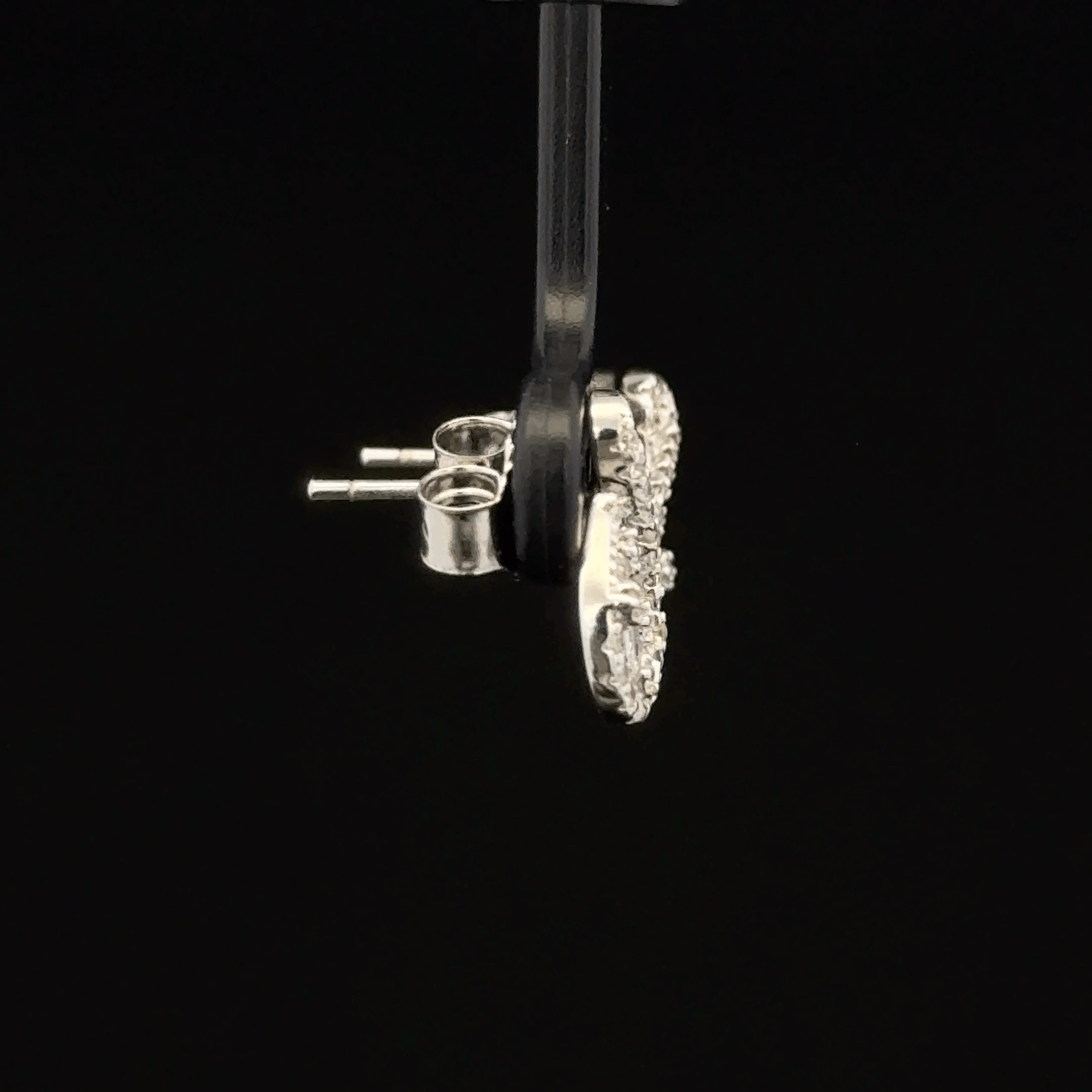 Twisted Infinity Loop earrings