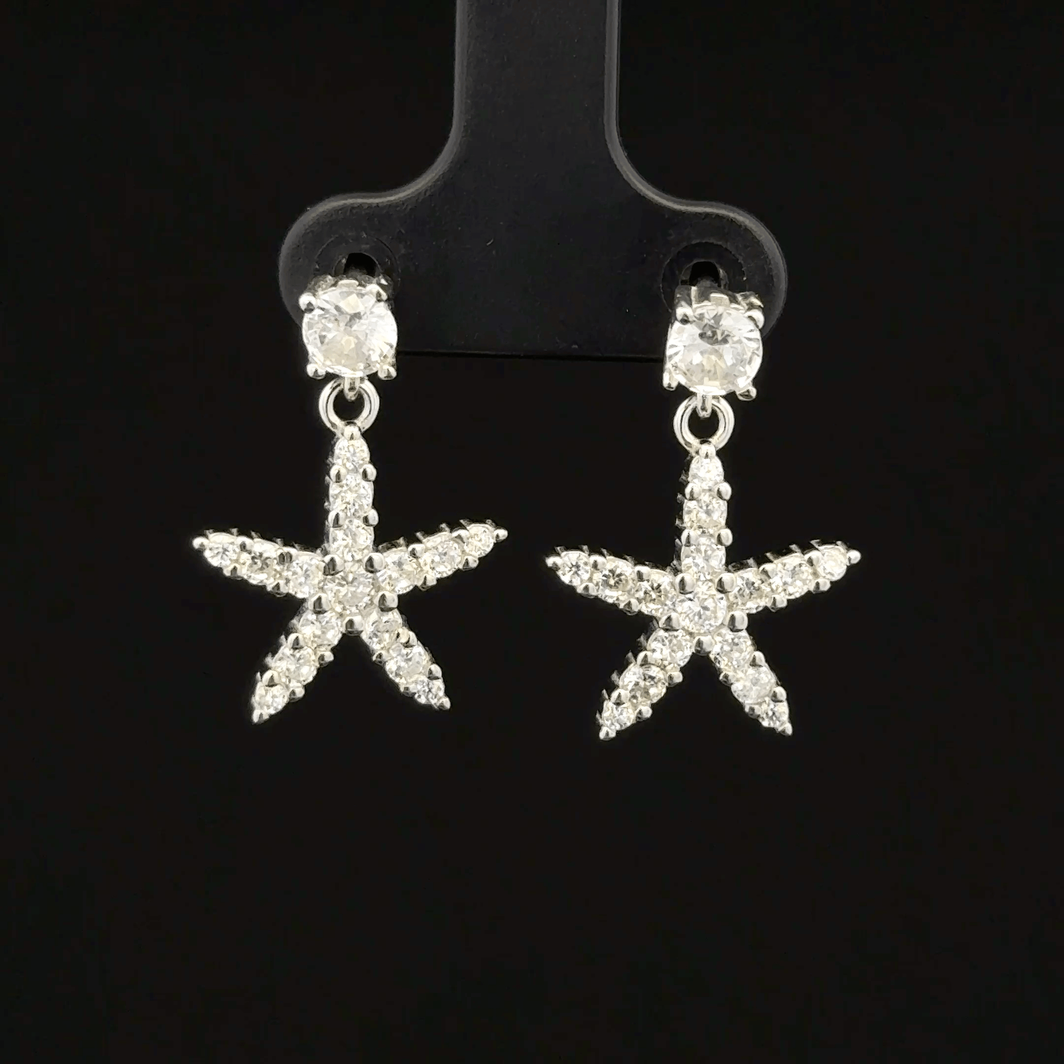 Star Fish Hanging Earrings