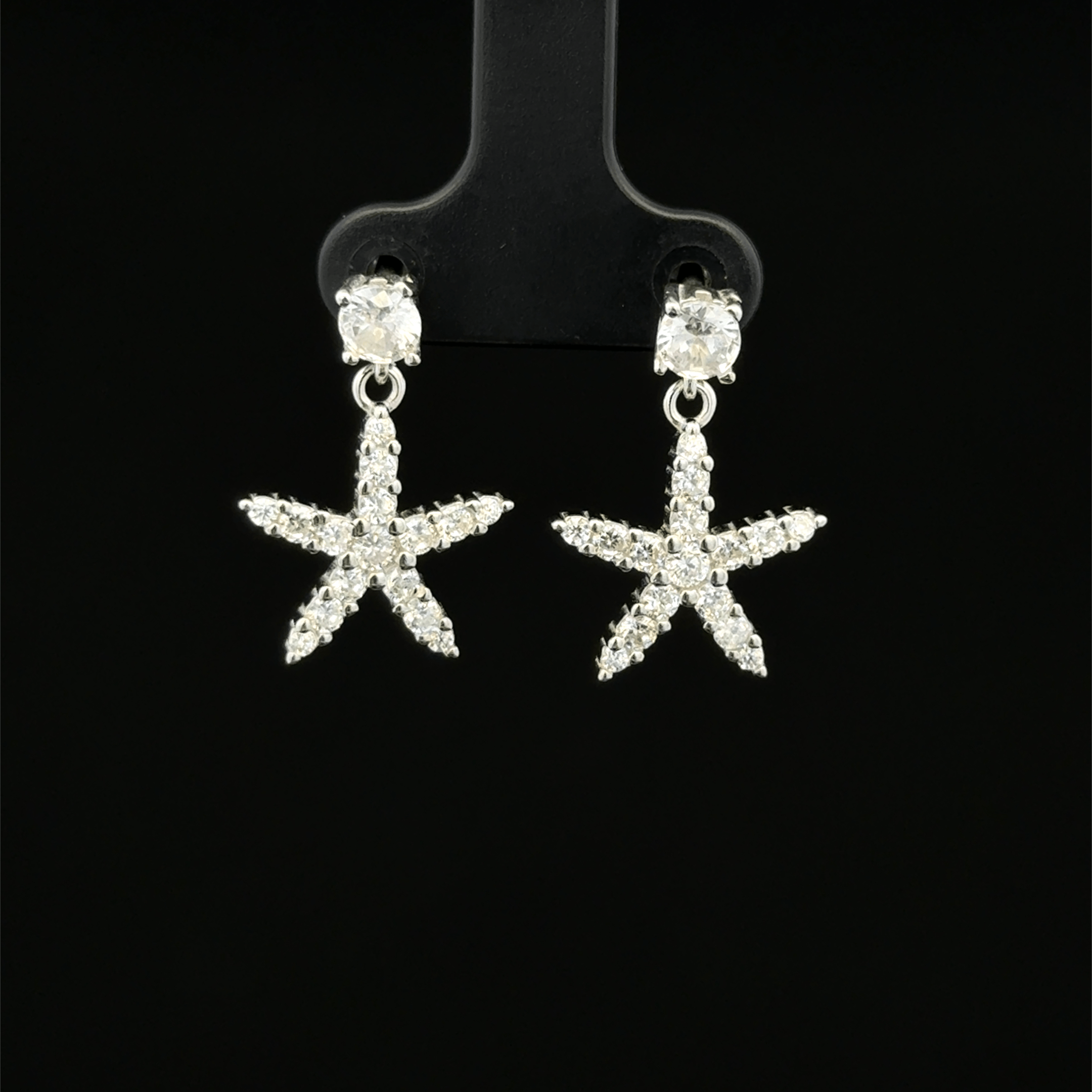 Star Fish Hanging Earrings
