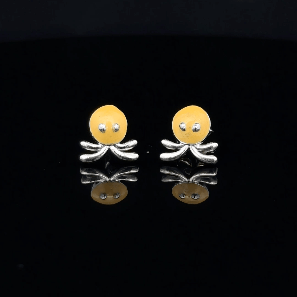 octopus-shaped earrings