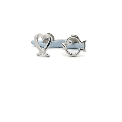 Heart and Fish Earring