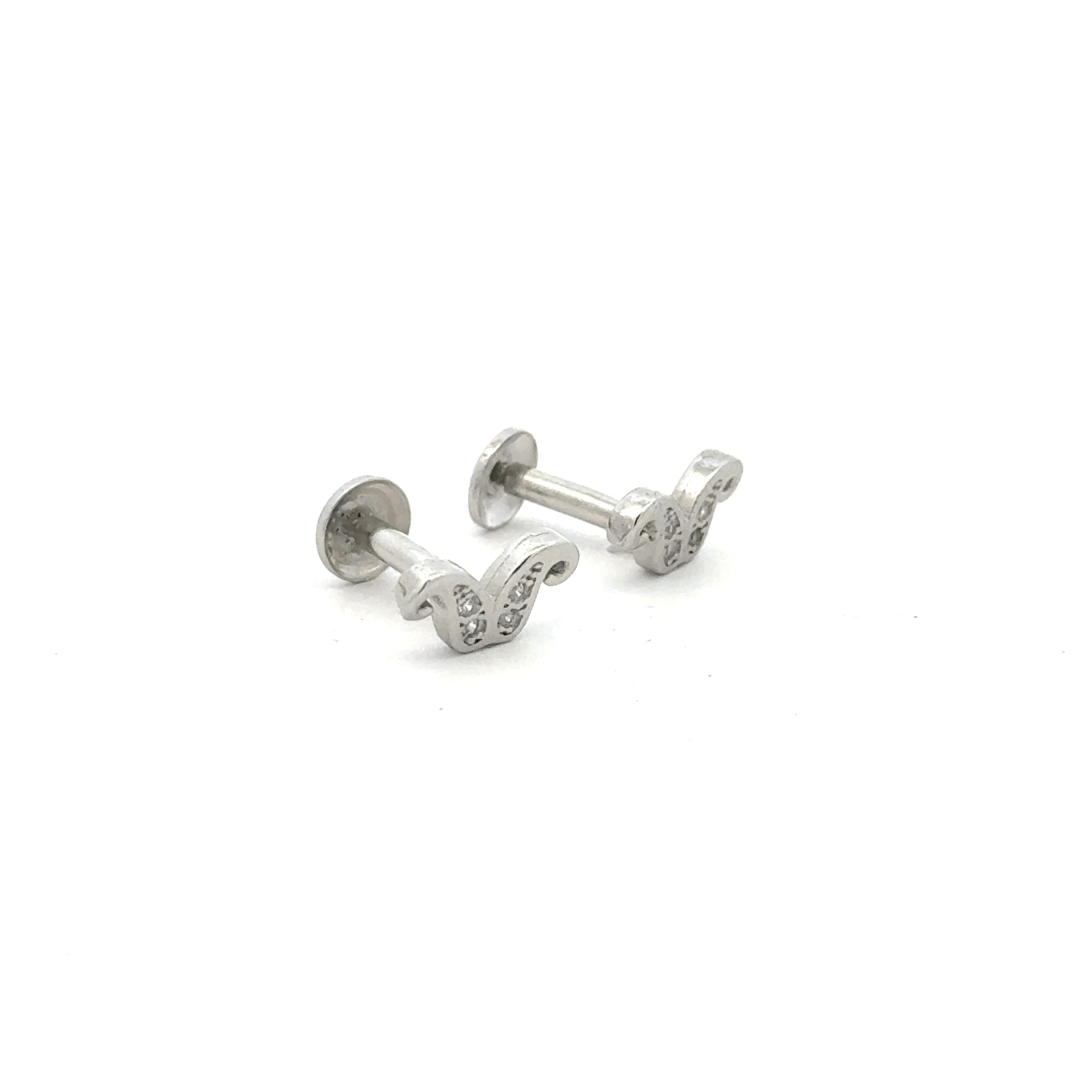 Mustache Earring