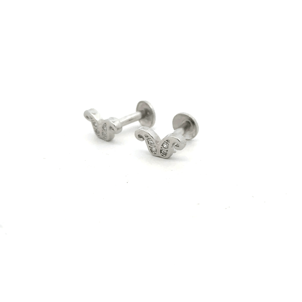 Mustache Earring