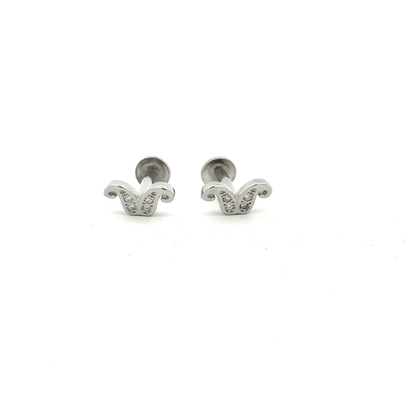 Mustache Earring