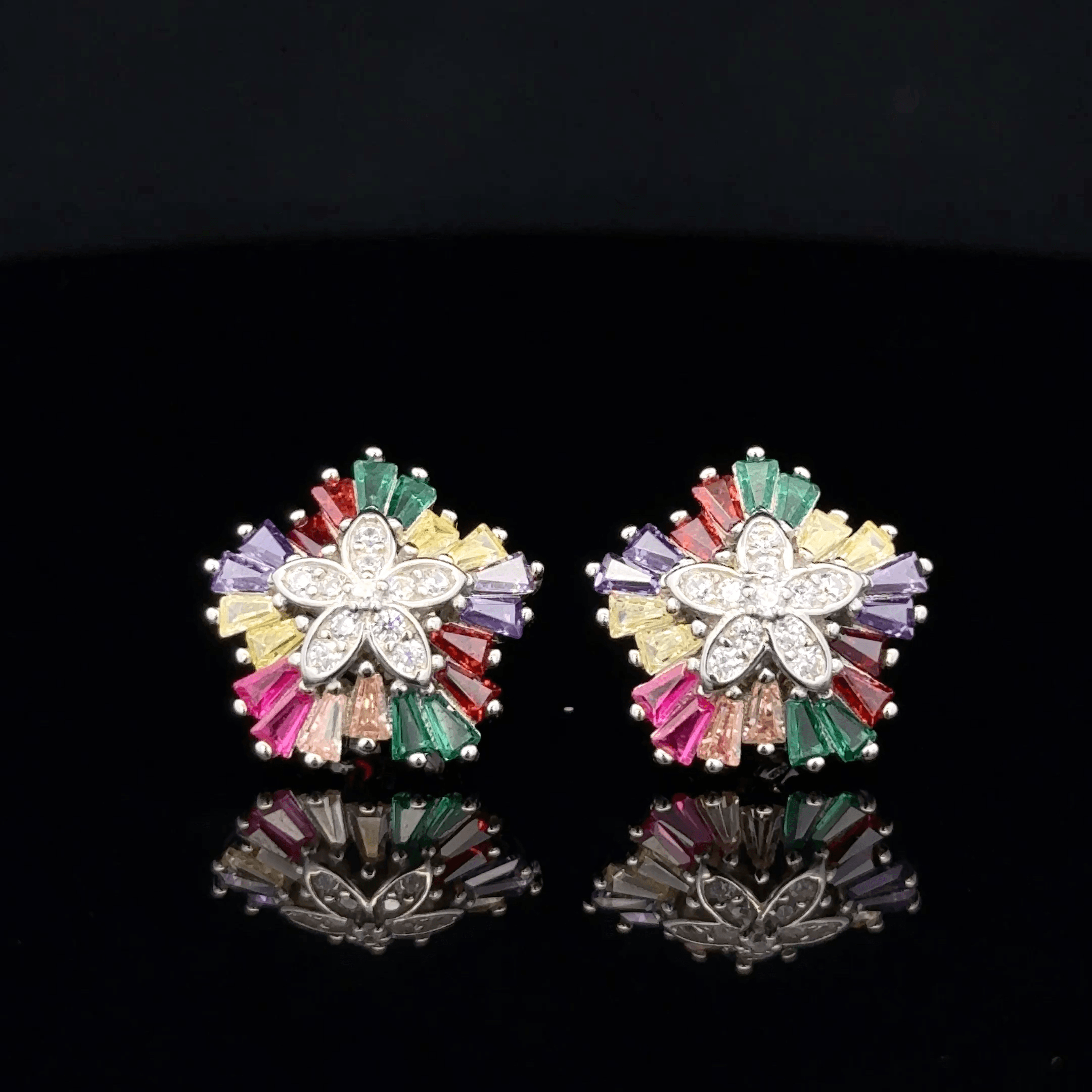 Stardust Flora Clusters earrings