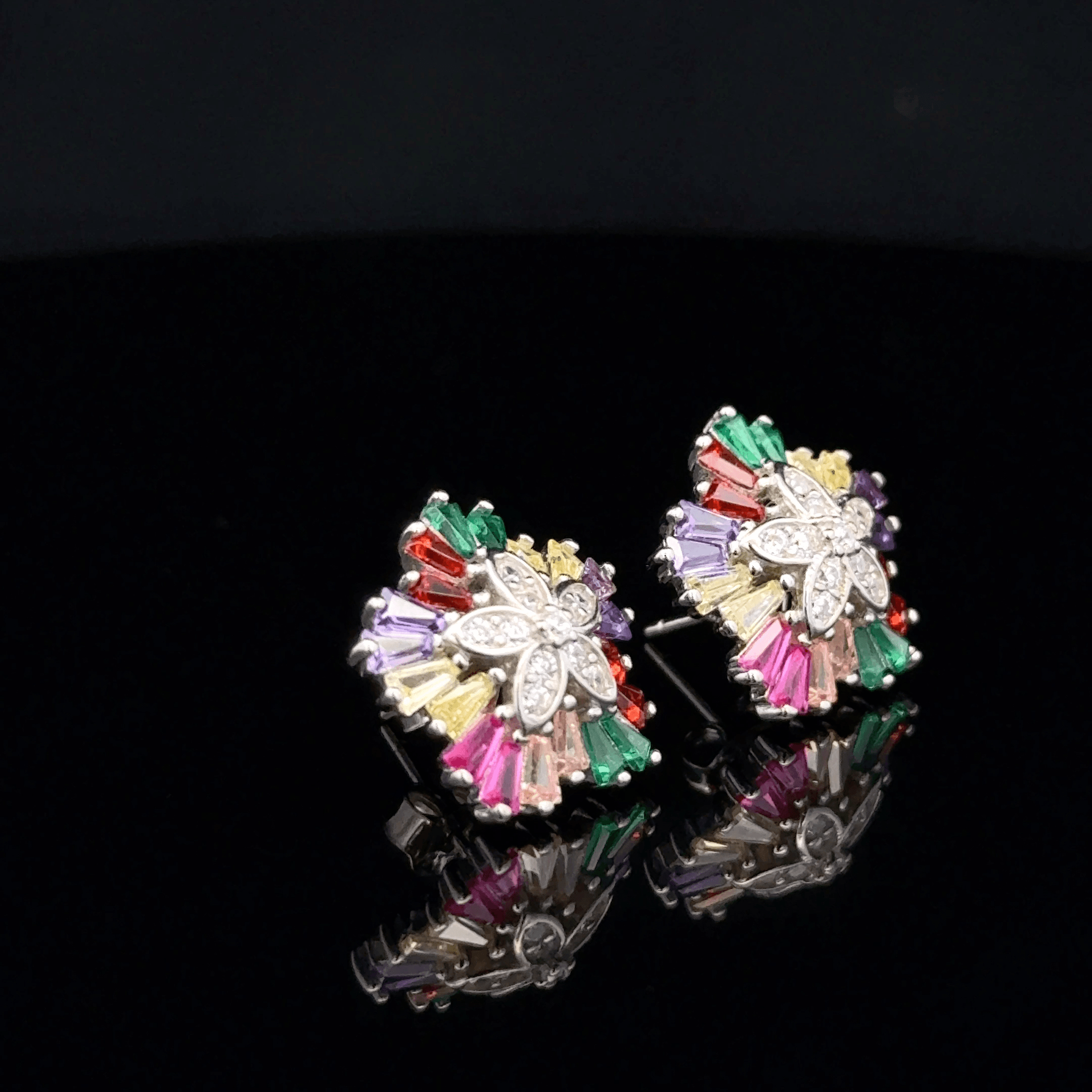 Stardust Flora Clusters earrings