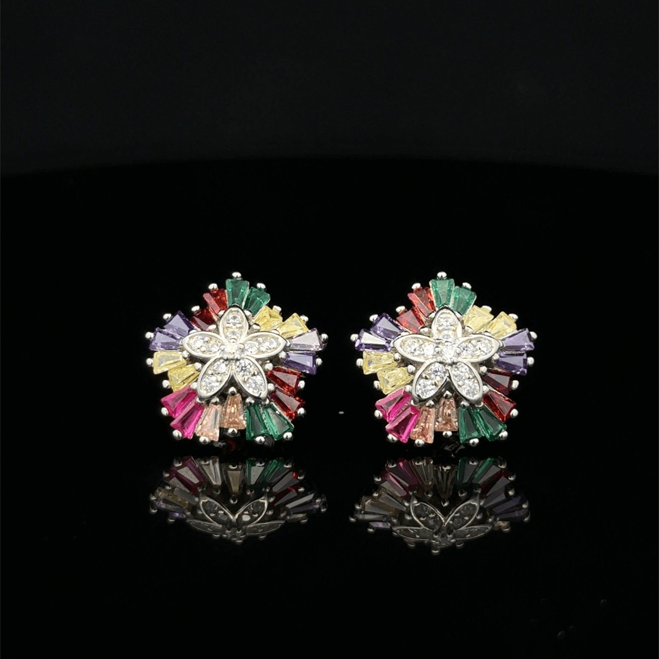 Stardust Flora Clusters earrings