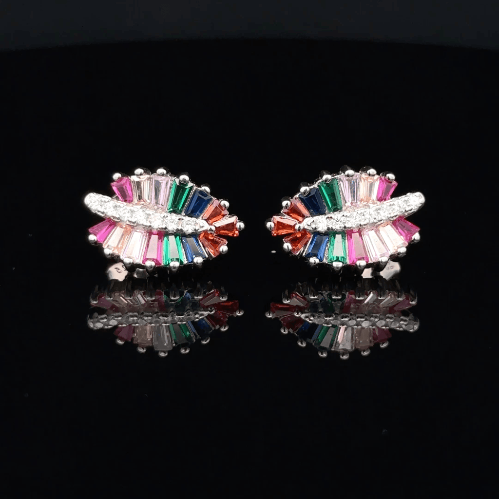 Leaf-Shape Earrings