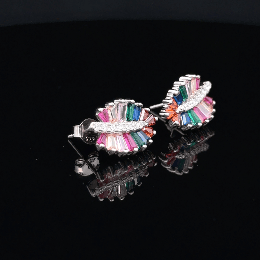 Leaf-Shape Earrings