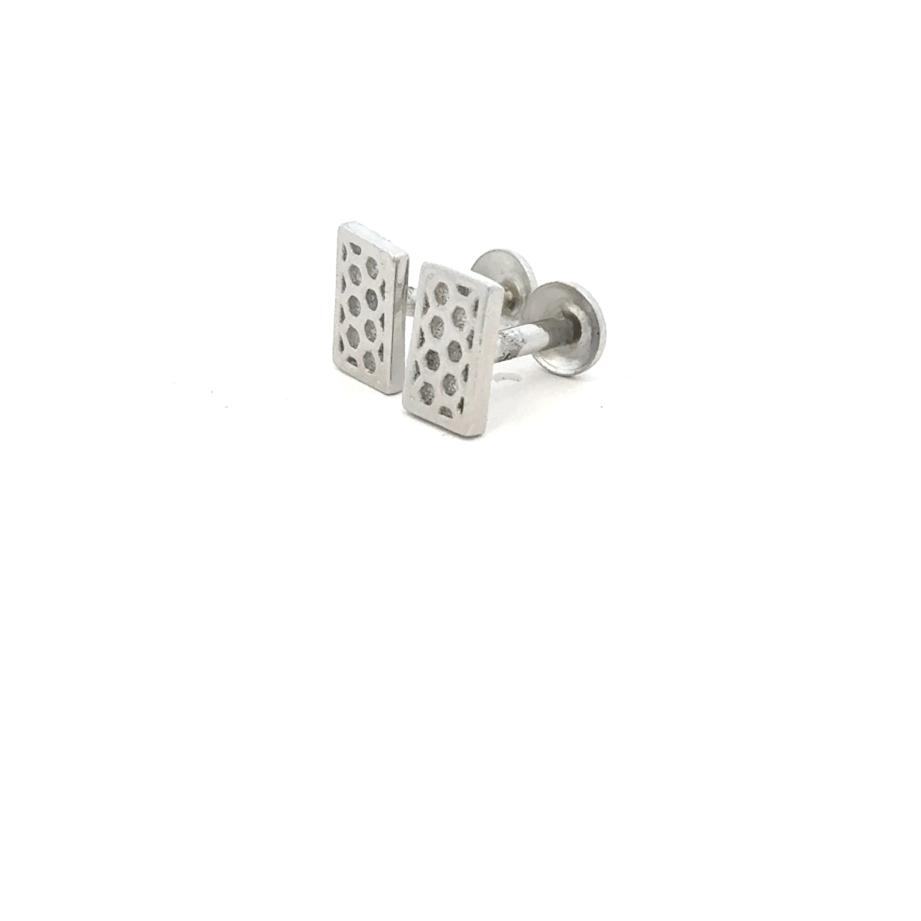 Square Hole Earring