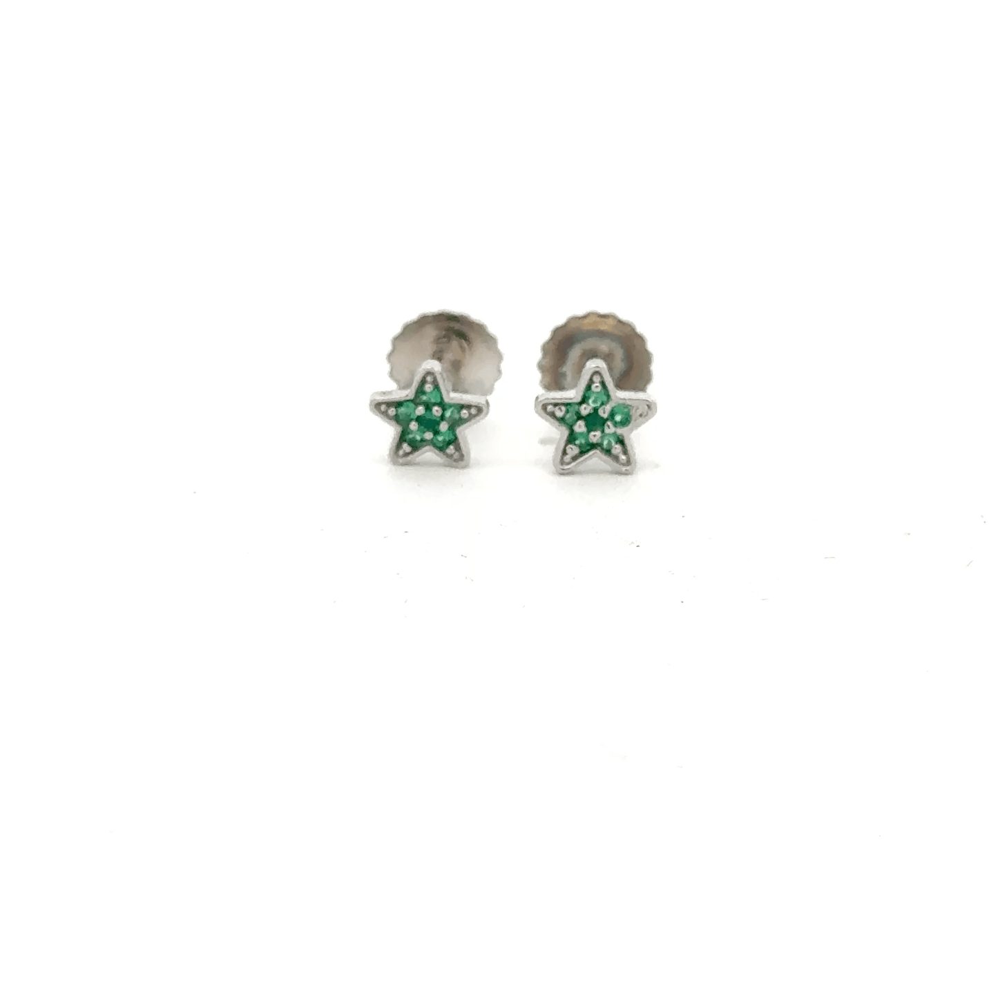Star Green Earring