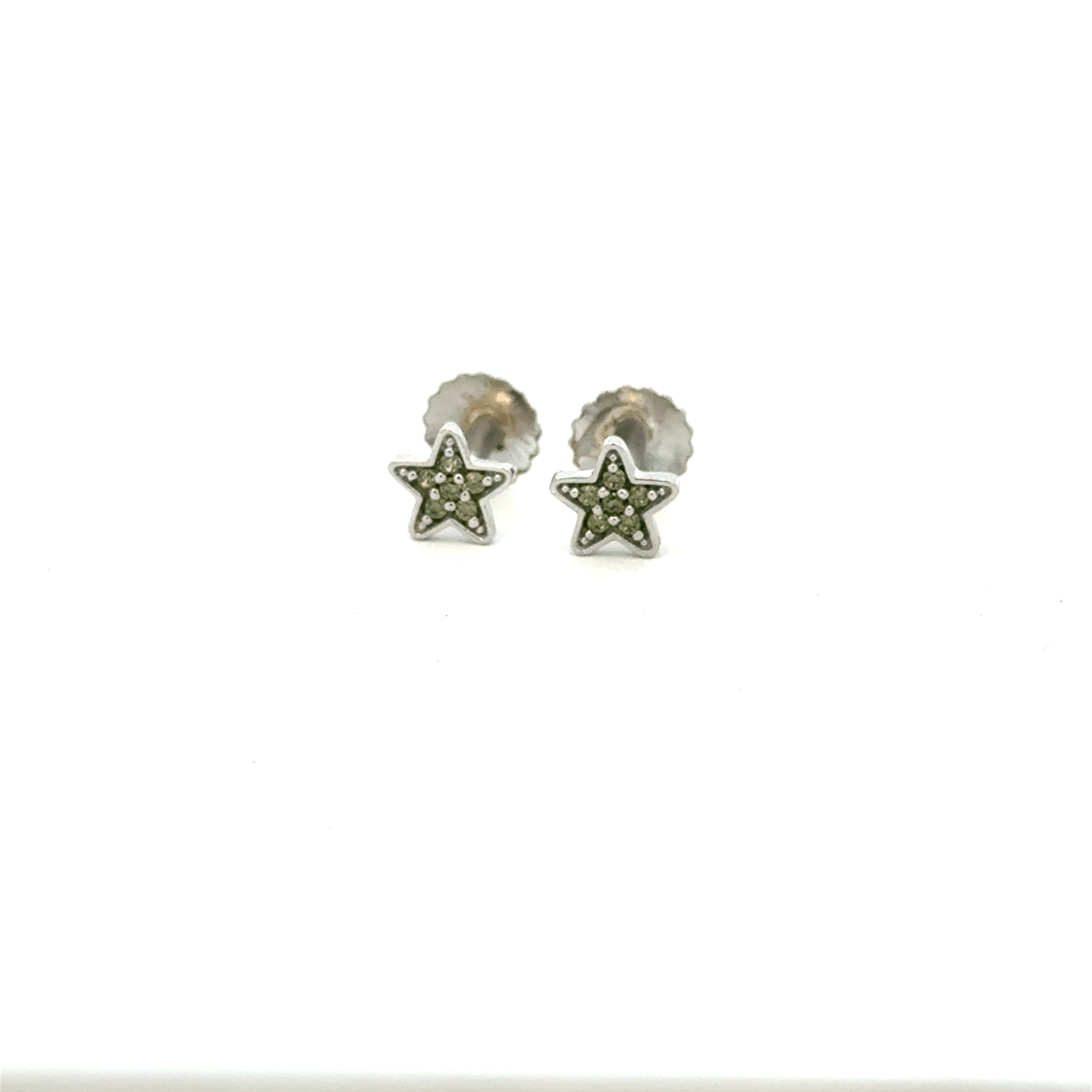 Star Green Earring