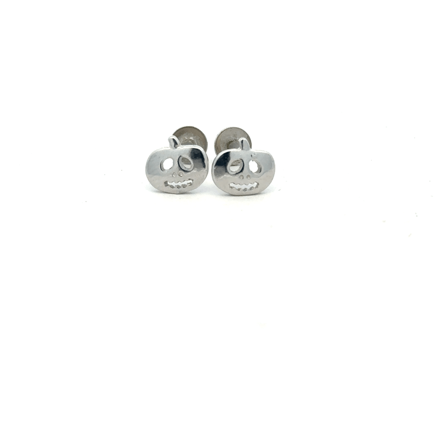 Pumpkin Face Earring