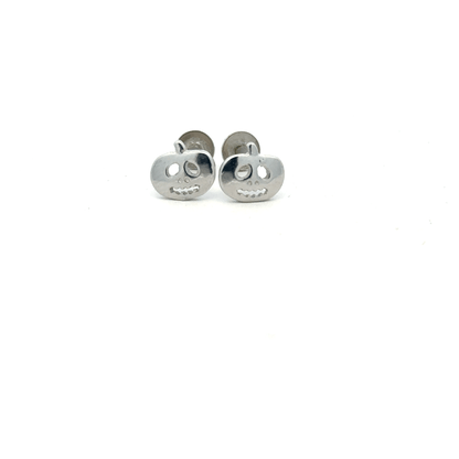 Pumpkin Face Earring
