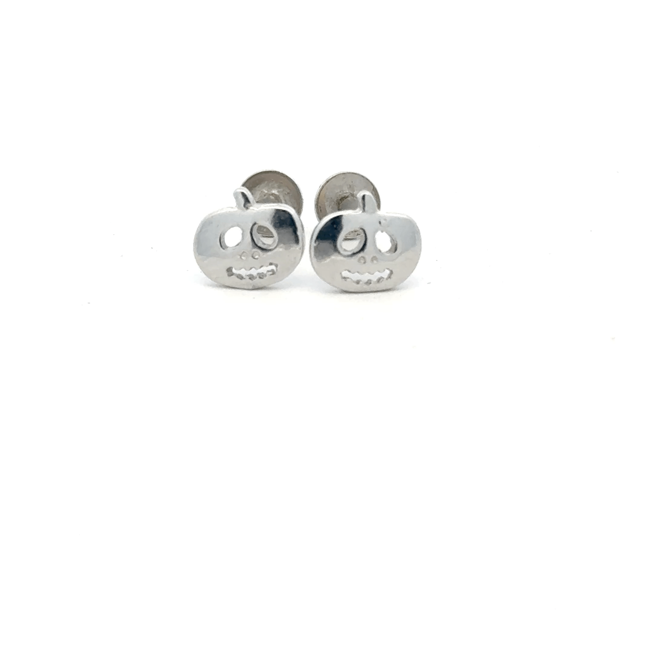 Pumpkin Face Earring