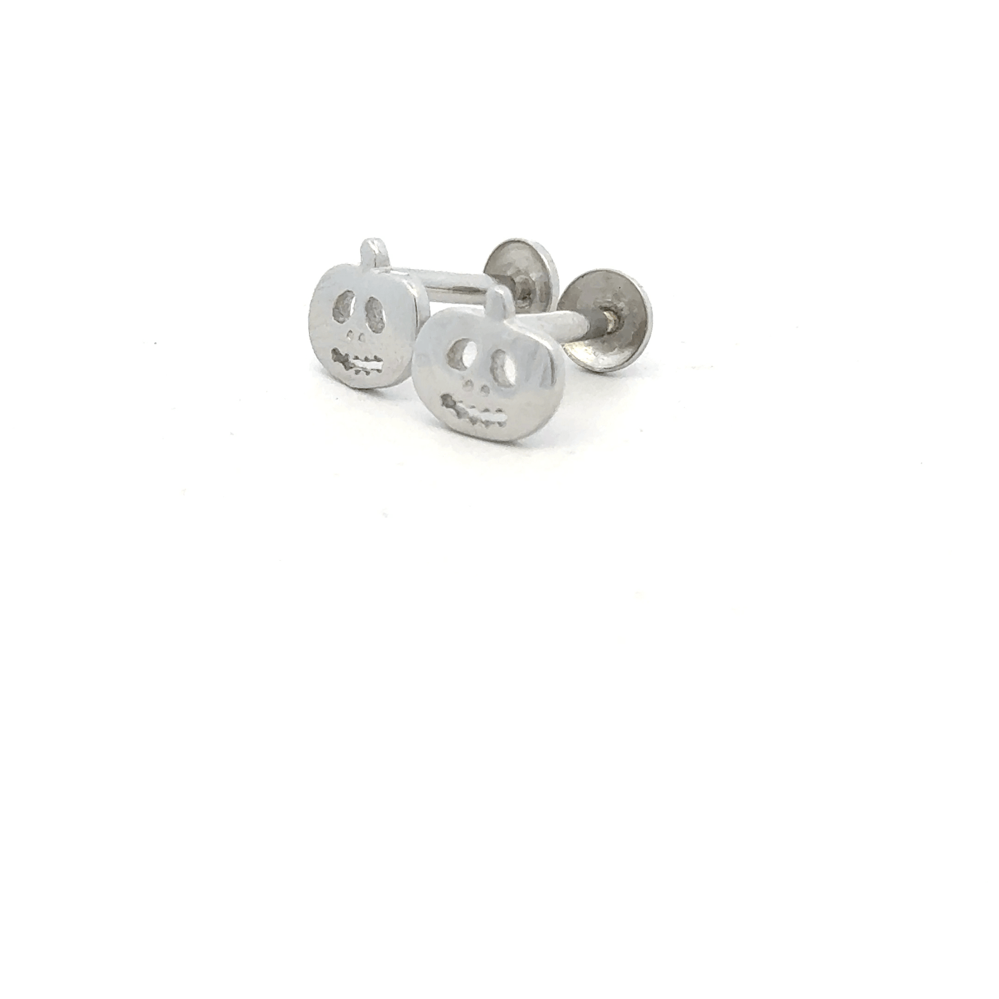 Pumpkin Face Earring