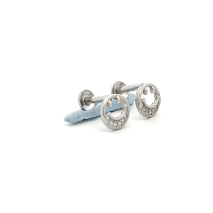 Smiley Face Earring