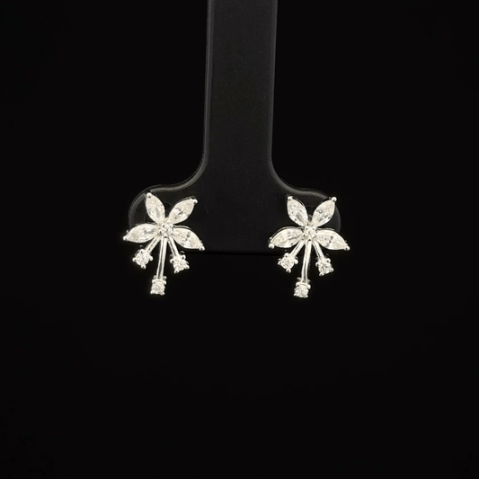 Flower earring