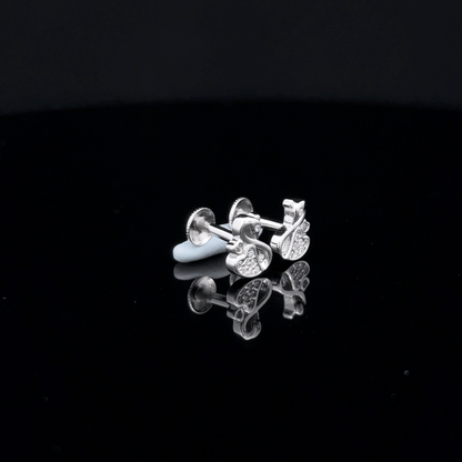 Heart swan Earrings