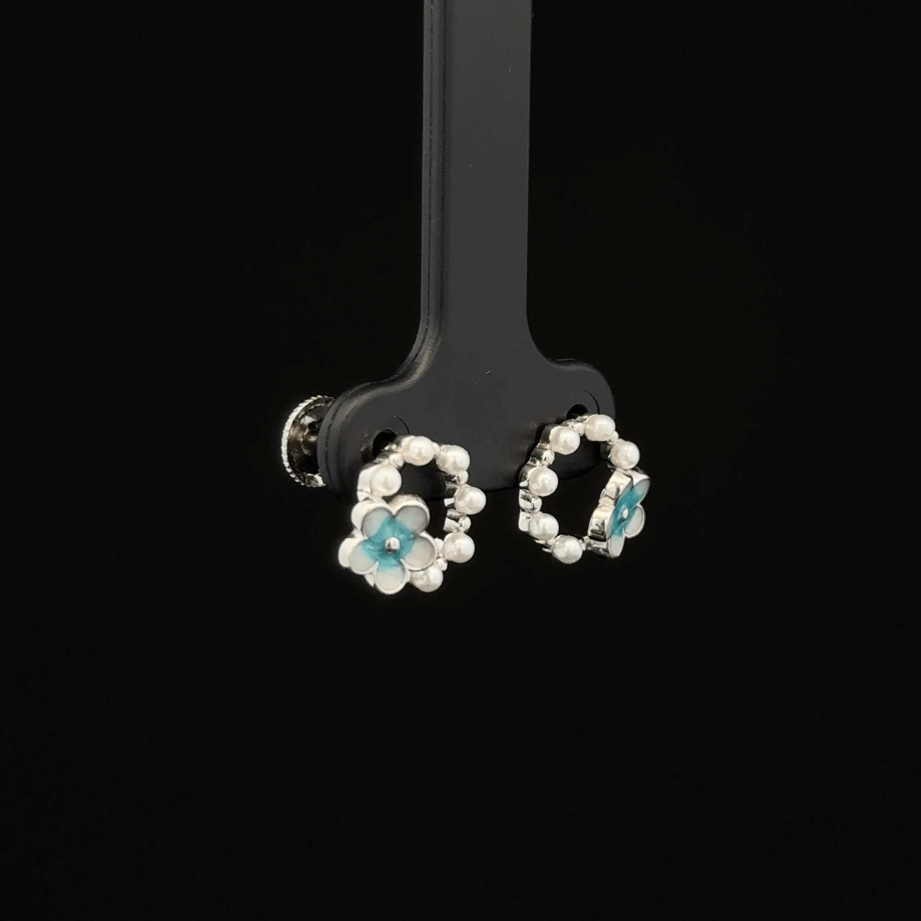 Flower Ring Earring