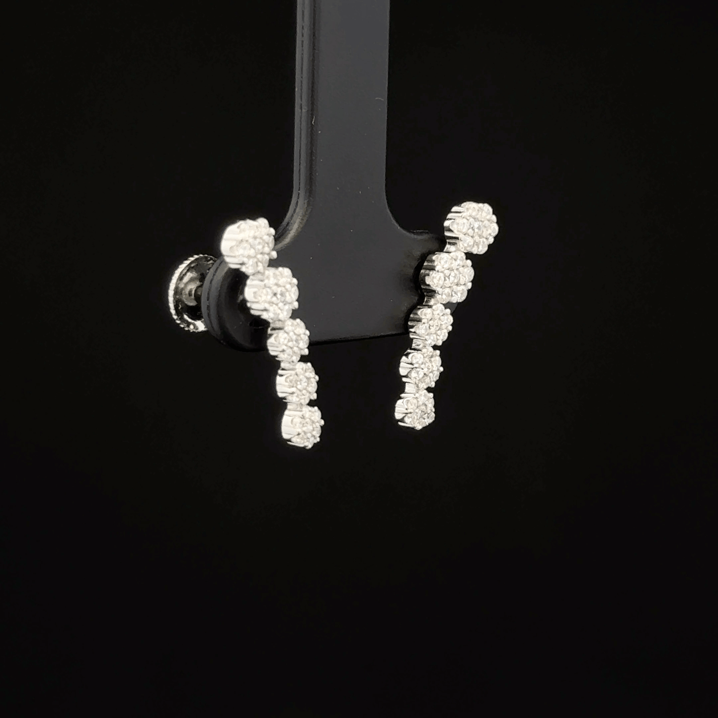 Flower Long Stud