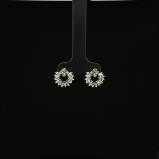 Circle Petal Earrings
