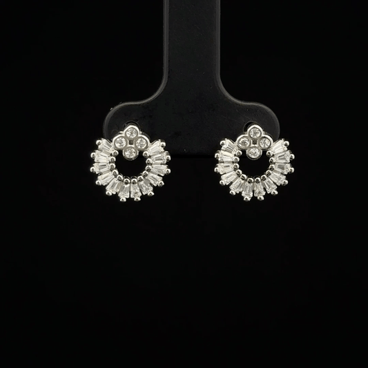 Circle Petal Earrings