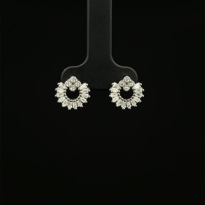 Circle Petal Earrings
