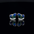 Blue Butterfly Earrings