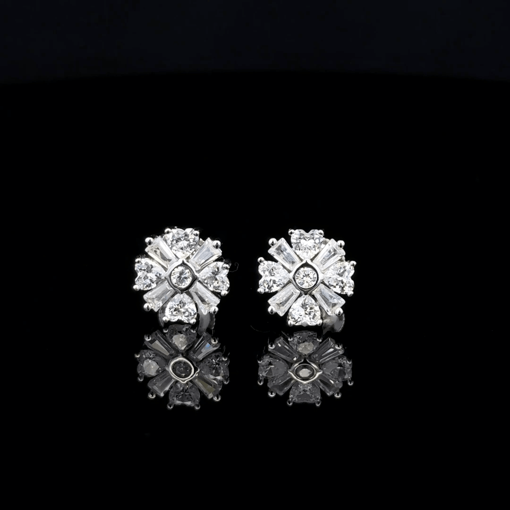 Flower earrings