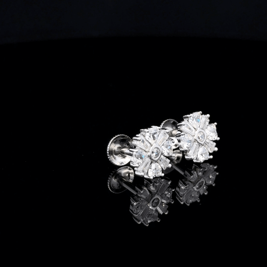 Flower earrings