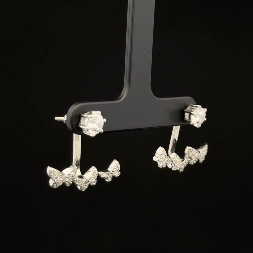 Hanging Butterfly Earrings