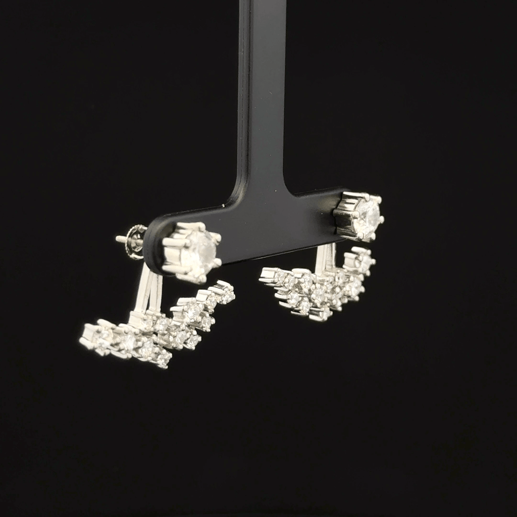 Winged Cluster Earrings