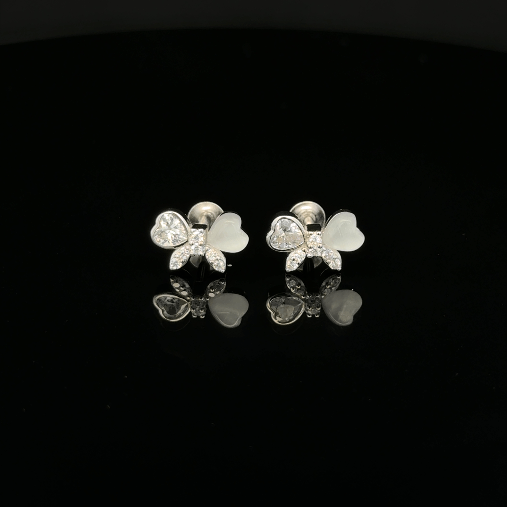 Minimalist Butterfly Motif Earrings