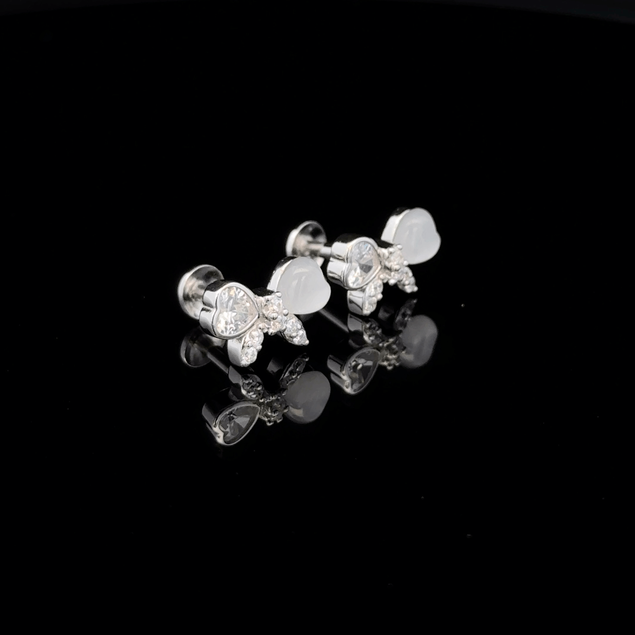 Minimalist Butterfly Motif Earrings