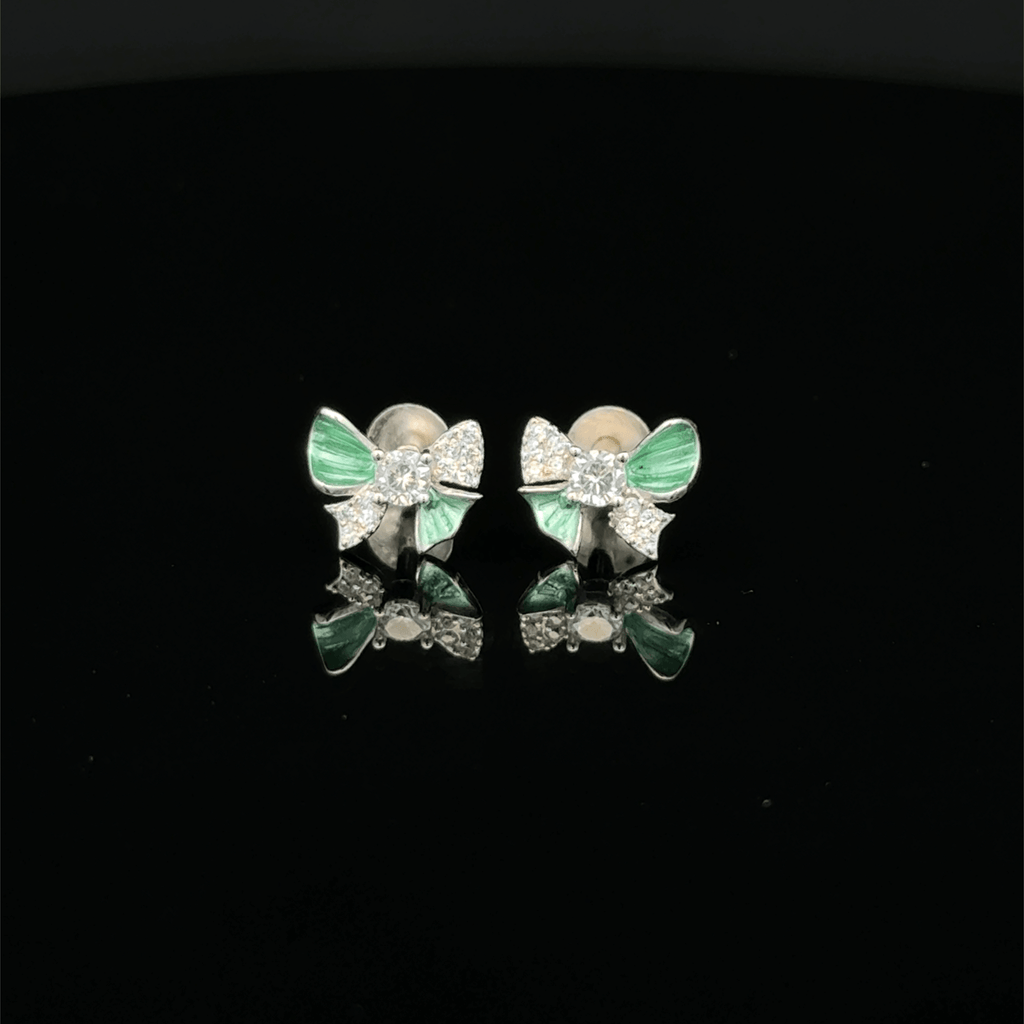 Sweetheart Ribbon Earrings