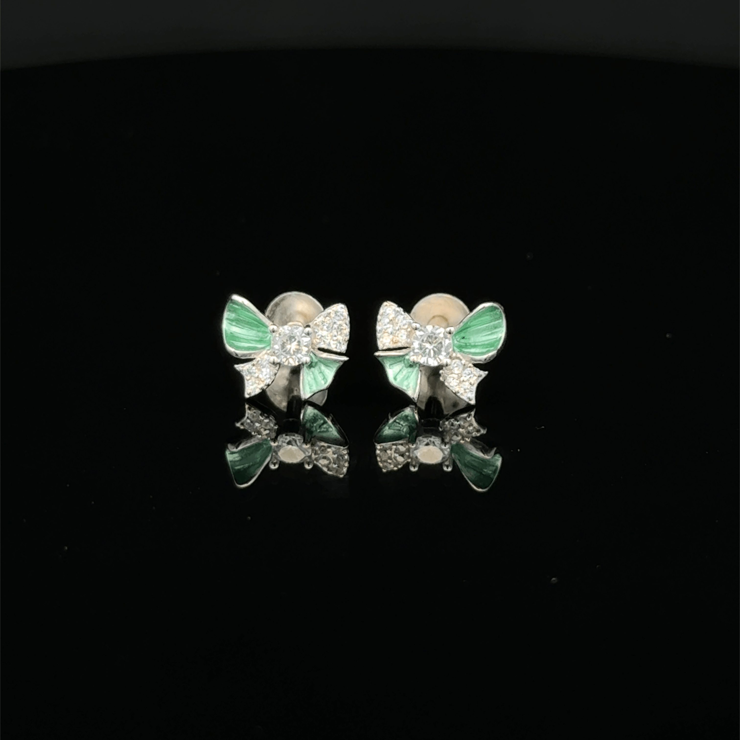 Sweetheart Ribbon Earrings