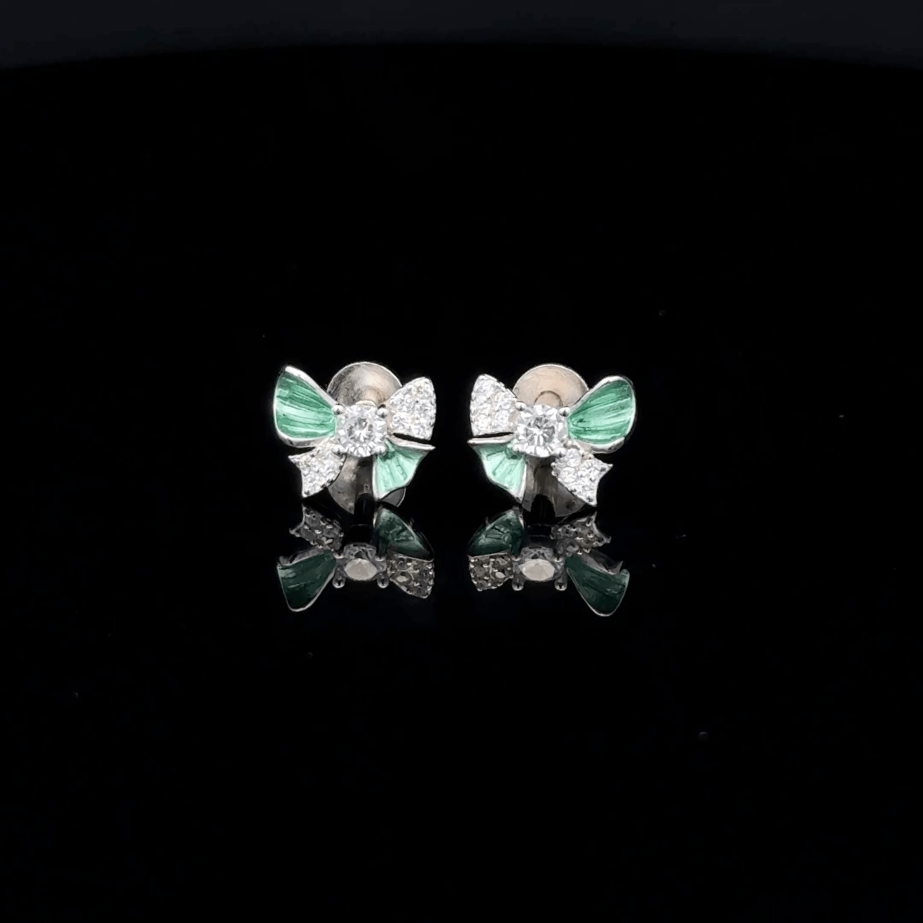 Sweetheart Ribbon Earrings