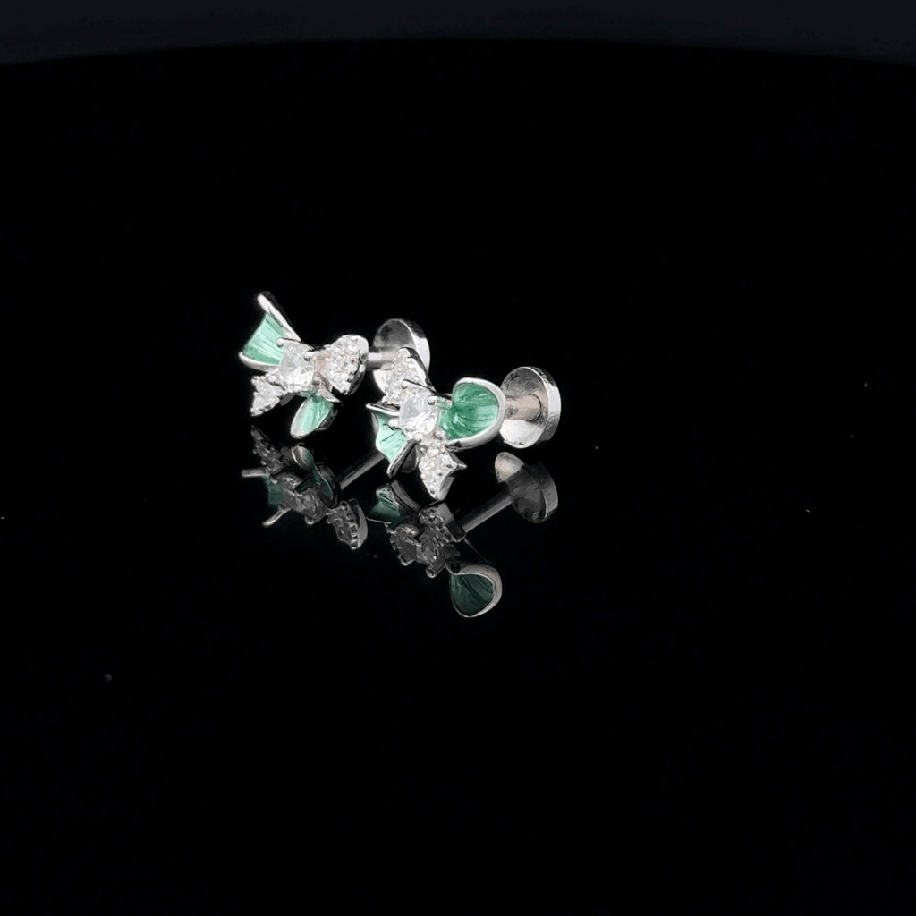 Sweetheart Ribbon Earrings