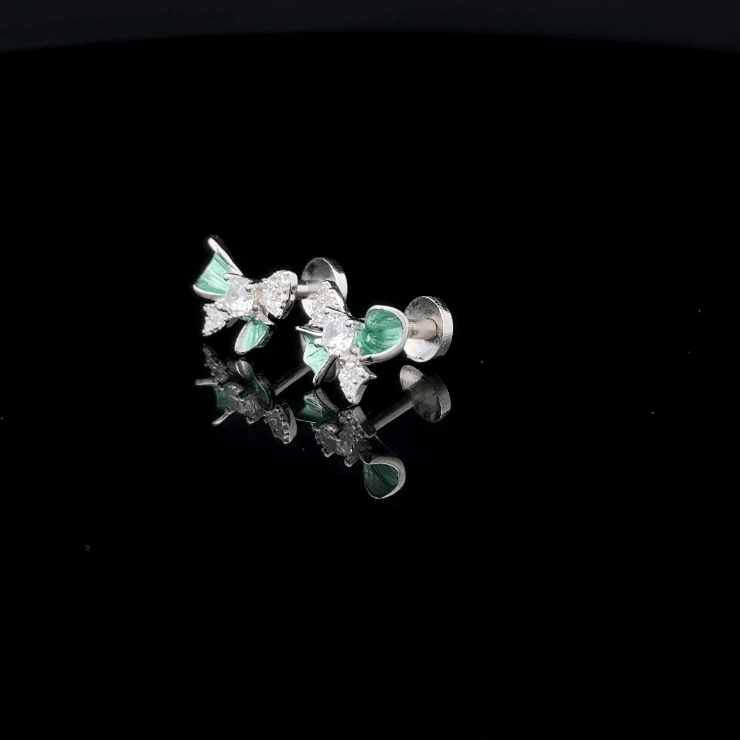 Sweetheart Ribbon Earrings