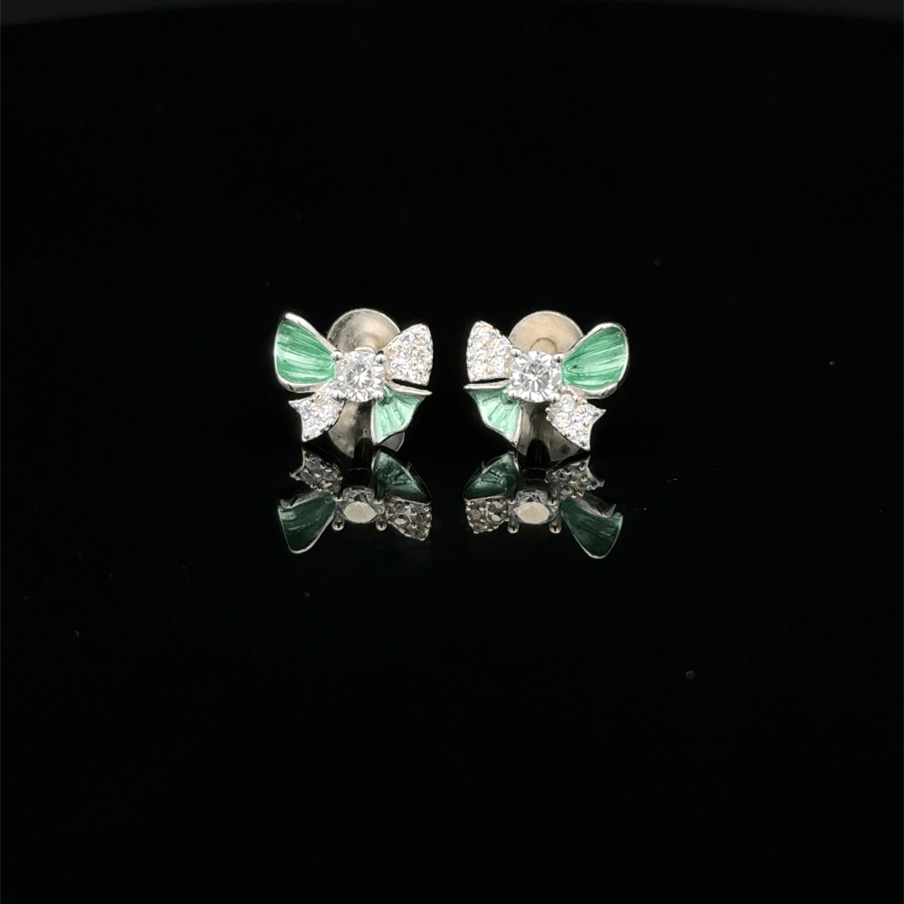 Sweetheart Ribbon Earrings