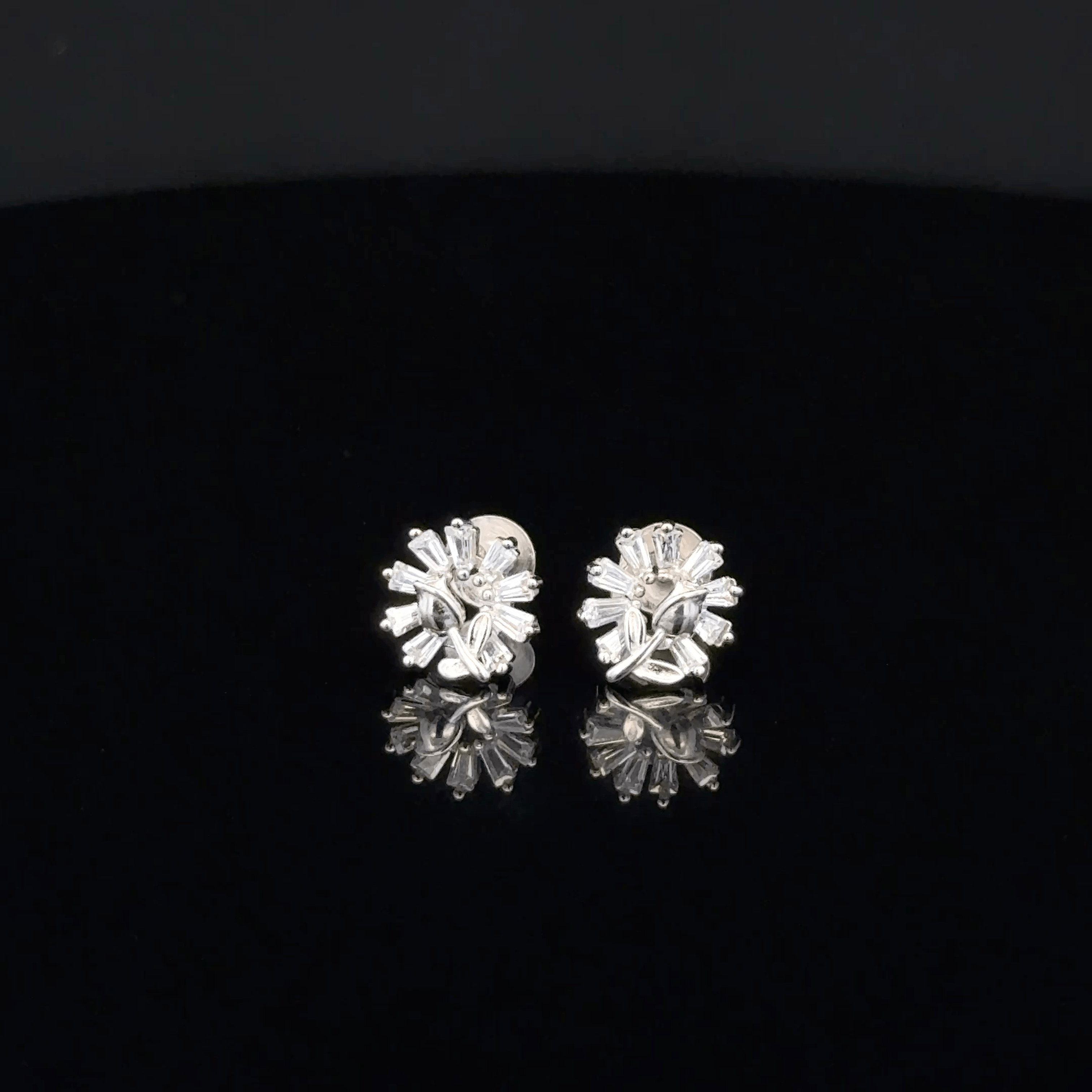 Flower Drop Earrings