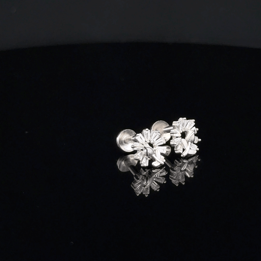 Flower Drop Earrings